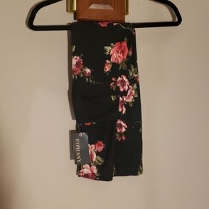 Piphany Cropped Floral Leggings